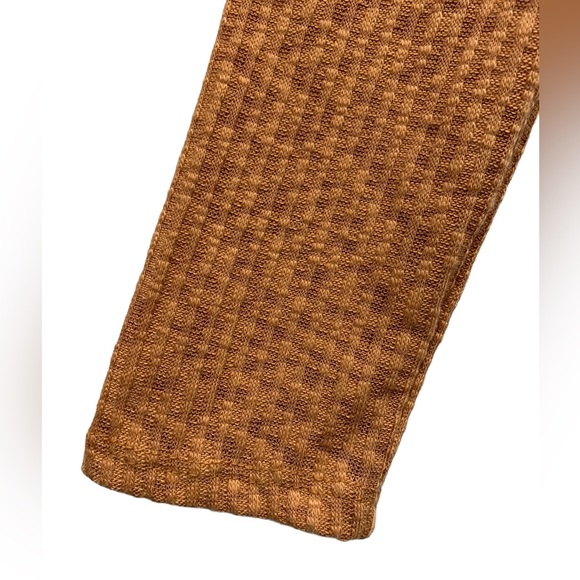 New! Ten sixty Sherman long sleeve ribbed cropped top shirt, size small - Picture 5 of 6